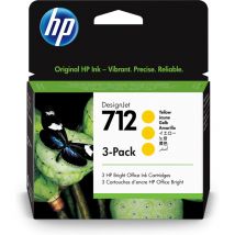 HP Confezione da 3 cartucce di inchiostro giallo originale DesignJet 712 29 ml