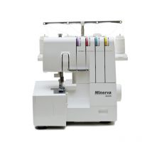 Minerva M840DS macchina da cucito Macchina da cucire taglia e cuci Meccanico