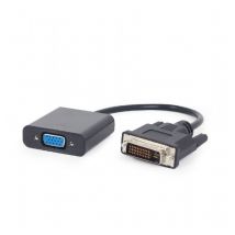 Gembird A-DVID-VGAF-01 cavo e adattatore video 0.2 m DVI-D VGA (D-Sub) Nero