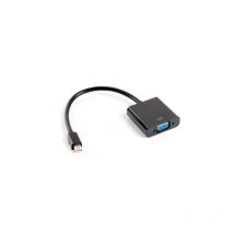 Lanberg AD-0006-BK cavo e adattatore video 0.2 m VGA (D-Sub) Mini DisplayPort Nero