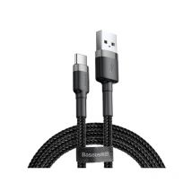 Baseus CATKLF-BG1 cavo per cellulare Nero 1 m USB A USB C