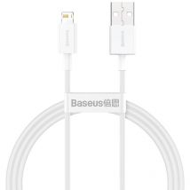 Baseus CALYS-A02 cavo per cellulare Bianco 1 m USB A Lightning