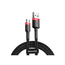 Baseus Cafule cavo USB 2 m USB A Micro-USB A Nero, Rosso