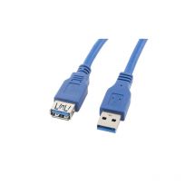 Lanberg CA-US3E-10CC-0018-B cavo USB 1.8 m A Blu