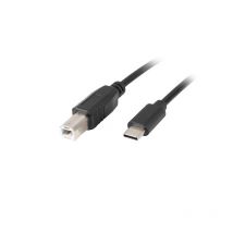 Lanberg CA-USBA-13CC-0018-BK cavo USB 1.8 m 2.0 B C Nero