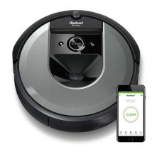 iRobot Roomba I715040 aspirapolvere robot Nero, Grigio