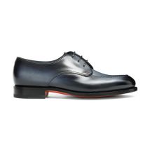 Santoni Derby En Cuir Bleu Pour Homme, Taille: 45.5