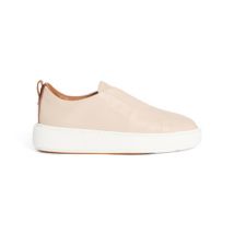 Santoni Sneaker À Enfiler En Cuir Foulonné Rose Pour Femme, Taille: 38