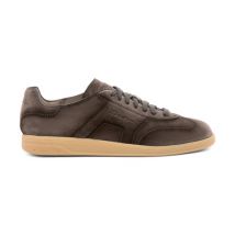 Santoni Sneaker Dbs Oly En Daim Marron Pour Homme, Taille: 45.5