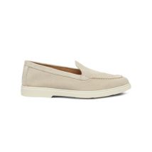 Santoni Mocassin En Daim Rose Pour Femme, Taille: 35