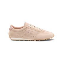 Santoni Sneaker En Daim Rose Pour Femme, Taille: 36
