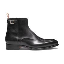 Santoni Graue Stiefeletten Für Herren Aus Leder, Größe: 41