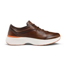 Santoni Sneaker Bounce En Cuir Marron Clair Pour Homme Brun Foncé, Taille: 41