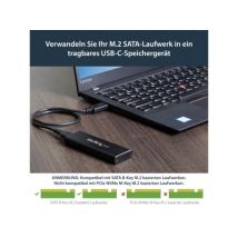 STARTECH Externes M.2 SATA / SSD Festpla