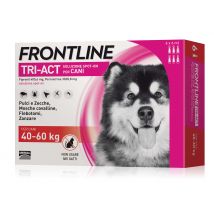 Frontline Tri Act cane 40-60kg 6 pipette da 6ml