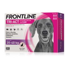 Frontline Tri Act cane 20-40kg 6 pipette da 4ml