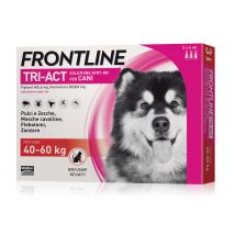 Frontline Tri Act cane 40-60kg 3 pipette da 6ml