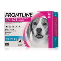 Frontline Tri Act cane 10-20kg 6 pipette da 2ml