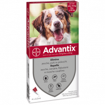 Advantix Cani 10-25 Kg 4 pipette pulci zecche per cane