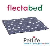 flectabed Grey with White Stars tappetino riscaldante originale inglese by Petlife vetbed