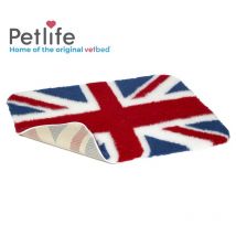 vetbed Union Jack 65x92 cm tappeto antiscivolo vet bed originale inglese by Petlife