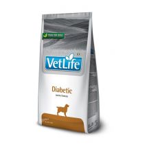 Vet Life Farmina Diabetic crocchette dietetiche cane 12 Kg