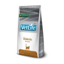 Vet Life Farmina Diabetic 2Kg crocchette dietetiche gatto