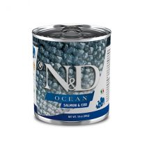 N&D Ocean Salmone e Merluzzo 285g umido cane Formato 6 x 285g