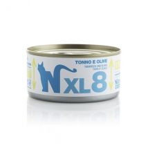 Natural Code XL 8 Tonno e Olive 170gr umido gatto