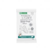 Nature's Protection White Dogs Snack Salmone 110g Hypoallergenic & Digestive cane Superior Care Grain Free