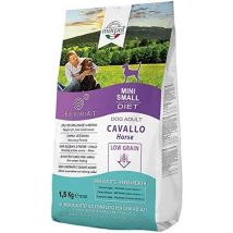 Equilibria Adult Mini Cavallo 1,5kg crocchette cane low grain