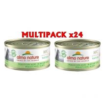 Almo Nature HFC Natural Pollo con Aloe 70g umido gatto
