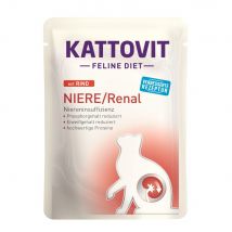 Kattovit Renal Manzo 85g umido dietetico gatto feline diet Formato 85 g