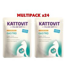 Kattovit Gastro Pollo e riso 85g umido dietetico gatto feline diet Formato 24 x 85g