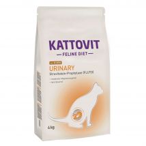 Kattovit Urinary Pollo crocchette dietetiche gatto feline diet 4 Kg