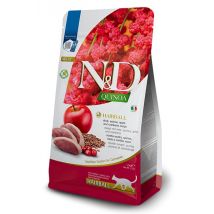 N&D Hairball Anatra, Quinoa, Mela e Mirtillo Rosso 300g Grain Free crocchette gatto