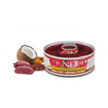N&D Skin&Coat Cervo, Quinoa e Cocco 80g Grain Free umido gatto