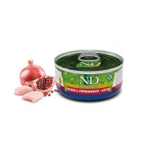N&D Kitten Pollo e Melograno 70g Grain Free umido gattino
