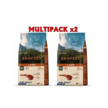 Bravery Adult Lamb Mini 7kg crocchette cane grain free Formato 2 x 7kg