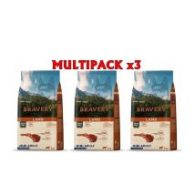 Bravery Adult Lamb Mini 7kg crocchette cane grain free Formato 3 x 7kg