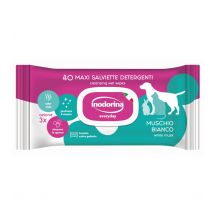 Inodorina Salviette detergenti EveryDay al Muschio Bianco 40pz