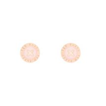 Ted Baker Pink Mini Button Earrings