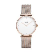 CLUSE Triomphe Rose gold Mix Mesh Watch