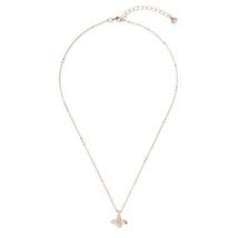 Ted Baker Bellema Brushed Gold Bumble Bee Necklace