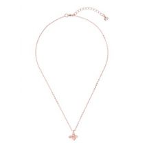 Ted Baker Bellema Brushed Rose Gold Bumble Bee Necklace