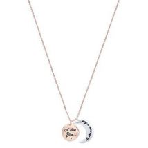 Karma Mixed Metal To The Moon Necklace