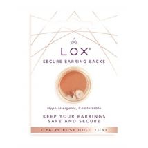 Connoisseurs Lox Rose Gold Secure Earring Backs 2 Pairs