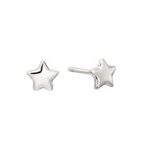 Little Star Ava Plain Star Stud Earrings