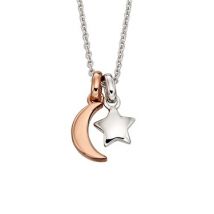 Little Star Collette Star & Moon Necklace