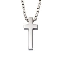Little Star North Mens Cross Necklace